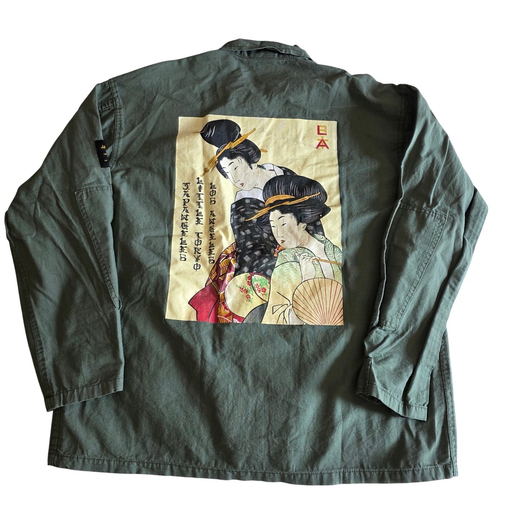 Japangeles Rothco BDU Jungle Jacket Medium Geisha Little Tokyo Olive Ripstop